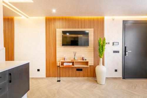 TV a/nebo společenská místnost v ubytování AYLAL Marrakech