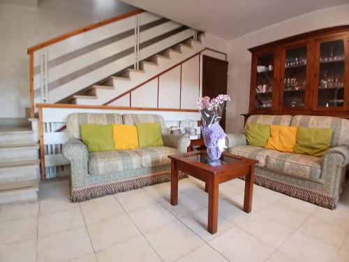 Zona de estar de Casa di Viaggiatori Ciampino