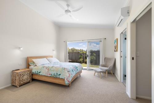 Ένα ή περισσότερα κρεβάτια σε δωμάτιο στο Bluwren