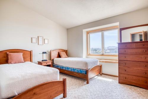 Ένα ή περισσότερα κρεβάτια σε δωμάτιο στο Shore Escape