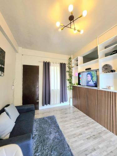 TV a/nebo společenská místnost v ubytování Winters Crib