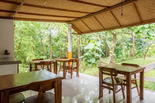 Un jardín fuera de Pristine penida