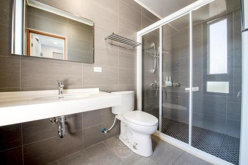 Ένα μπάνιο στο 蘭陽河畔 Awake 三館丨宜蘭包棟丨寵物友善