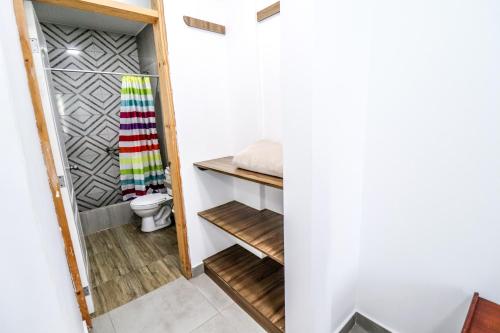 Ένα μπάνιο στο Cerro Azul Alojamiento