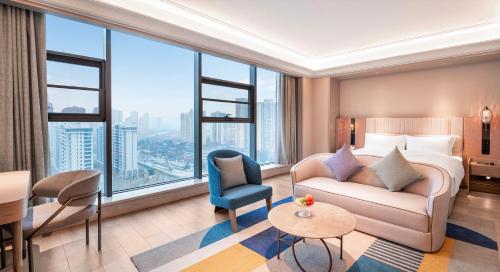 Χώρος καθιστικού στο Mercure Chengdu Longtan