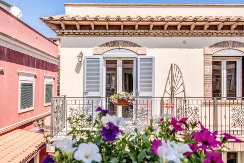 Балкон или терраса в Aurelia Vatican Apartments