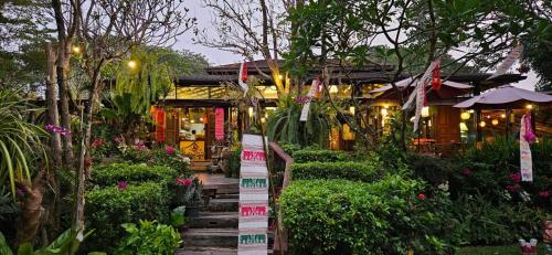 Zahrada ubytování Sala Homestay