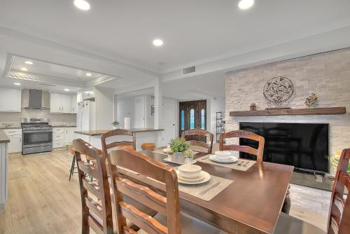 Køkken eller tekøkken på Arcadia Family House