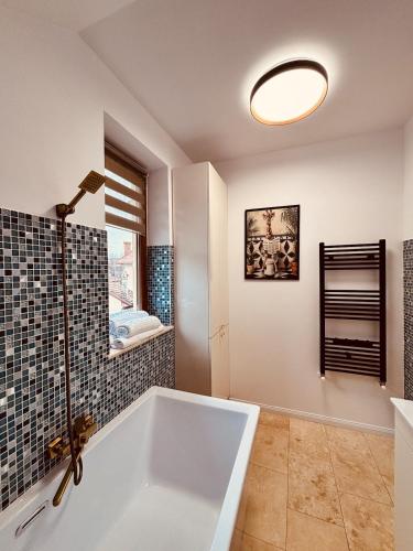 Koupelna v ubytování Cozy Home