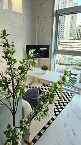 Posezení v ubytování Brill Urban Homes