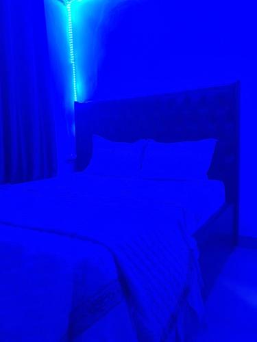 Ένα ή περισσότερα κρεβάτια σε δωμάτιο στο SUITE in THE MIDDLE