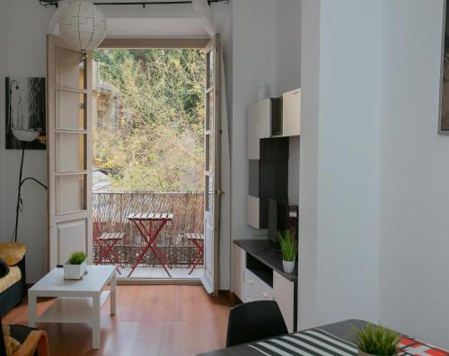 Loft con balcón en el centro histórico de Málaga
