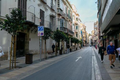 Loft con balcón en el centro histórico de Málaga
