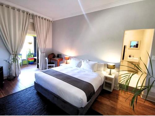 En eller flere senge i et værelse på The Molteno