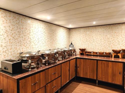 Køkken eller tekøkken på Mount Thistle Boutique Hotel