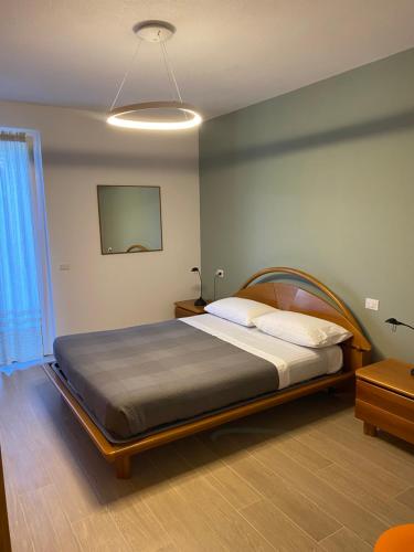 Ένα ή περισσότερα κρεβάτια σε δωμάτιο στο Ca'Du'Ma' Portofino view ovest