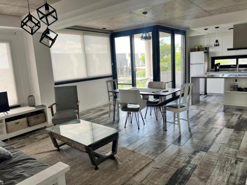 Køkken eller tekøkken på Moderno departamento PH54