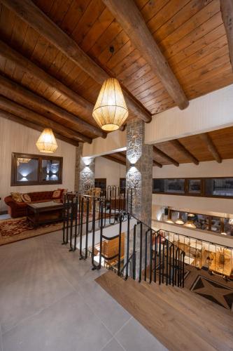 Posezení v ubytování Ftalofi