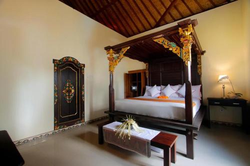 Postel nebo postele na pokoji v ubytování Madesimon Villa