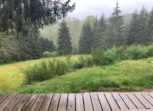 Paisaje cerca de este chalet de montaña