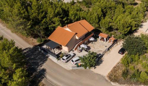 Άποψη από ψηλά του Apartments Miku