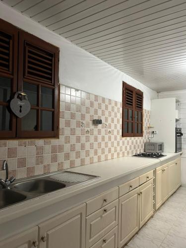 Køkken eller tekøkken på La maison du sud