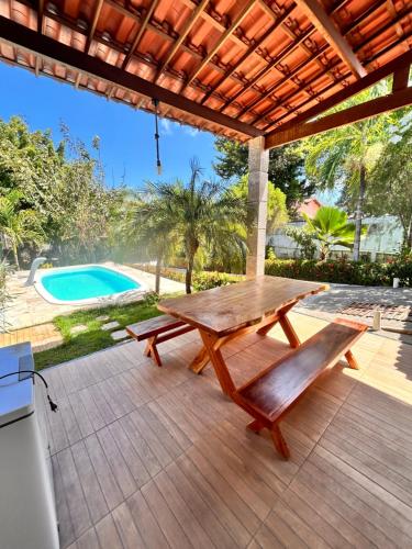 Piscina di Casa Brisa da Praia em Paracuru o nelle vicinanze