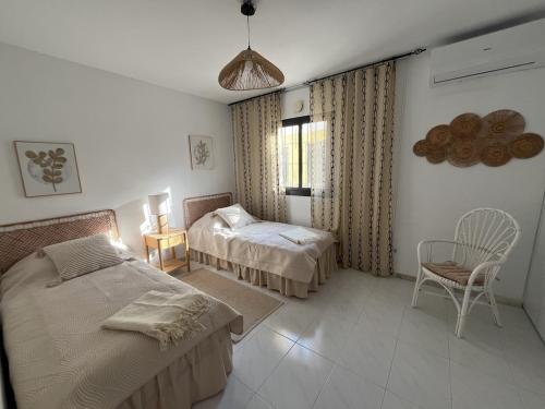 Ένα ή περισσότερα κρεβάτια σε δωμάτιο στο Punta Lara, Nerja