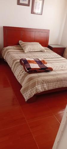 Postel nebo postele na pokoji v ubytování Habitación a muy buen precio 2x1