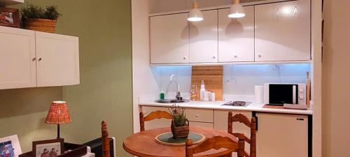 Køkken eller tekøkken på Precioso apartamento Montblanc