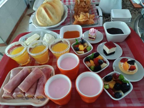 Mad på lejlighedshotellet eller i nærheden