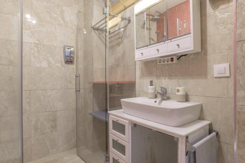 Koupelna v ubytování Corralitos Suite