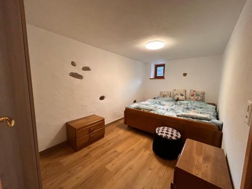 Ένα ή περισσότερα κρεβάτια σε δωμάτιο στο Casa Olivone