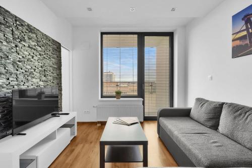 City Bright Apartment with Parking & Balcony