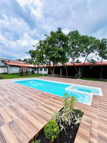 Πισίνα στο ή κοντά στο Recanto das Andorinhas