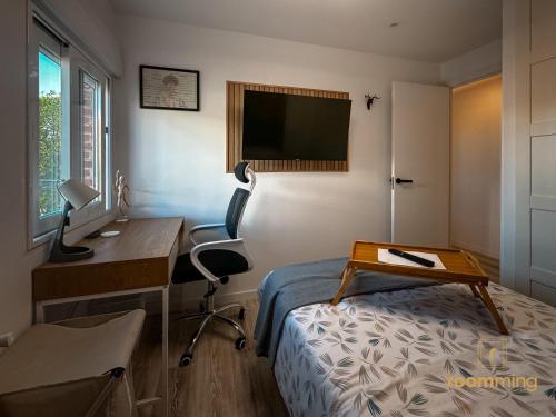 Lima habitación perfecta para vivir y compartir en Madrid Temporal VAL6132