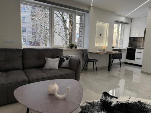 Η κουζίνα ή μικρή κουζίνα στο JE downtown suite