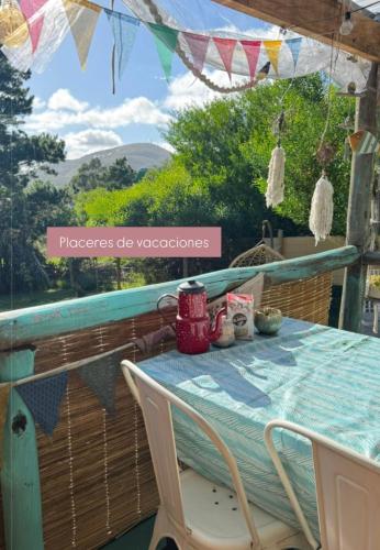 Μπαλκόνι ή βεράντα στο Amanda Relax and nature beautiful beach