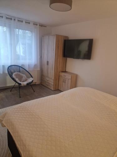 Postel nebo postele na pokoji v ubytování M&N Living