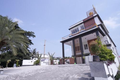 Budynek, w którym mieści się hotel