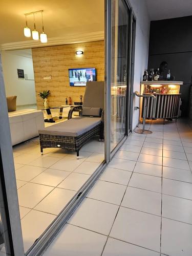 a2g apartments tesisinde bir televizyon ve/veya eğlence merkezi