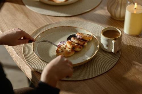 Jídlo v prázdninového domu nebo okolí