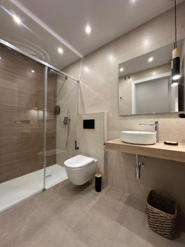 Ένα μπάνιο στο El tossalet Hotel - Apartament