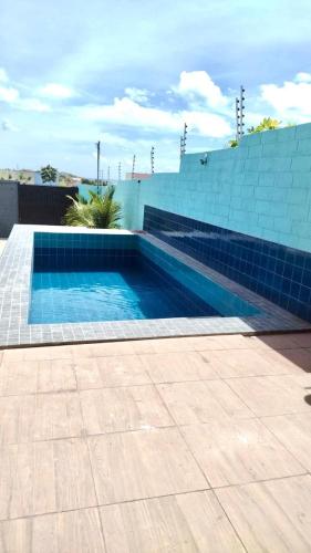 Πισίνα στο ή κοντά στο Flat PRAIA DO AMOR JACUMÃ