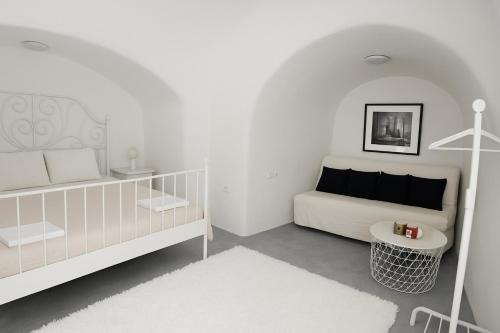 Unique small stonehouse at Thira