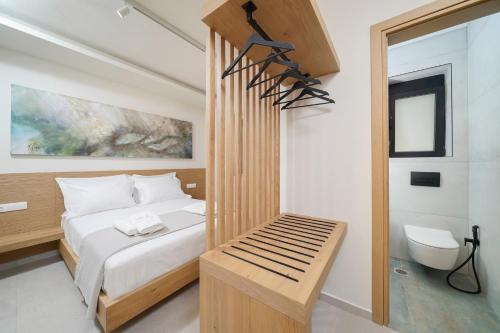 Et badeværelse på Aurea Mare Luxury Suites