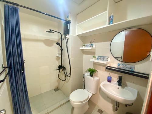 Koupelna v ubytování Aure Haven