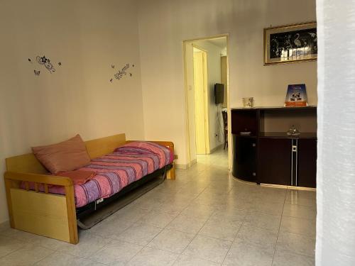 Кровать или кровати в номере Casa Modica vista Etna