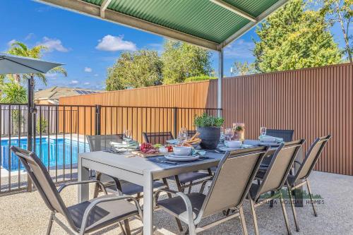 Αίθριο ή υπαίθριος χώρος στο Central Echuca Escape, Heated Pool, 3 BDR