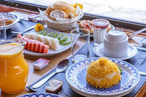 Mad på kroen eller i nærheden